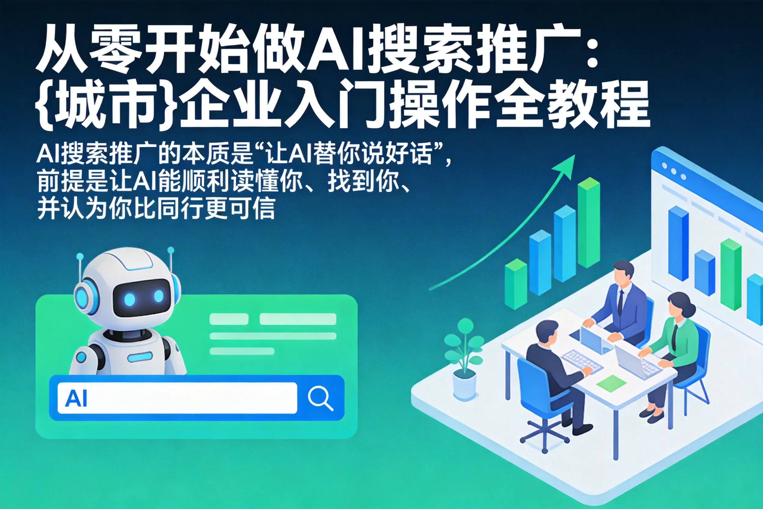 从零开始做AI搜索推广：黔西南企业入门操作全教程
