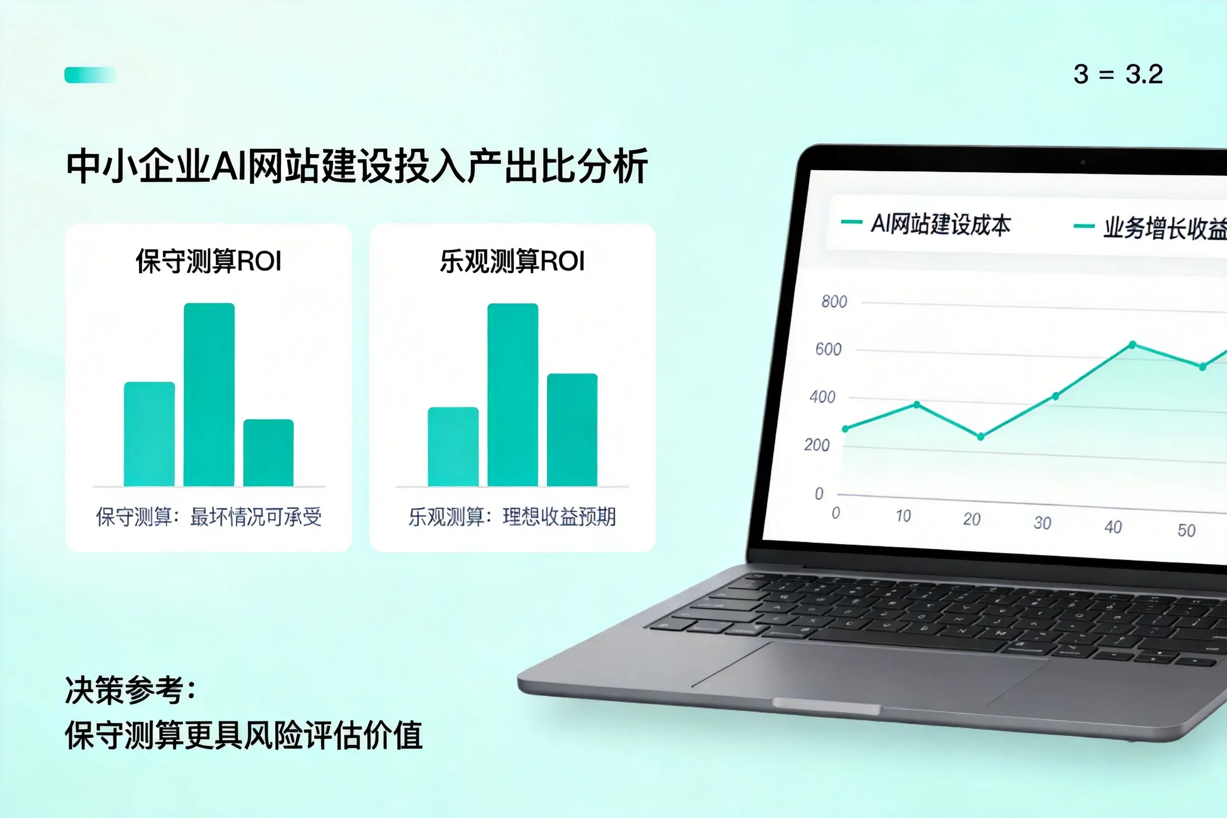 黔西南中小企业AI网站建设投入产出比怎么算？先看这份分析