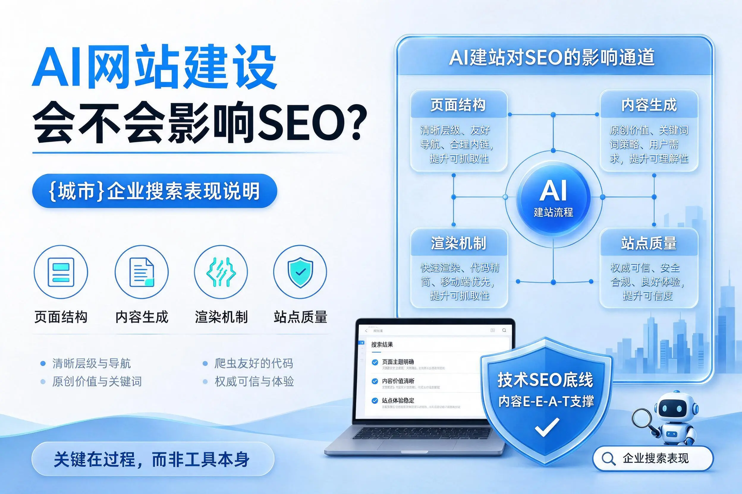AI网站建设会不会影响SEO？黔西南企业搜索表现说明