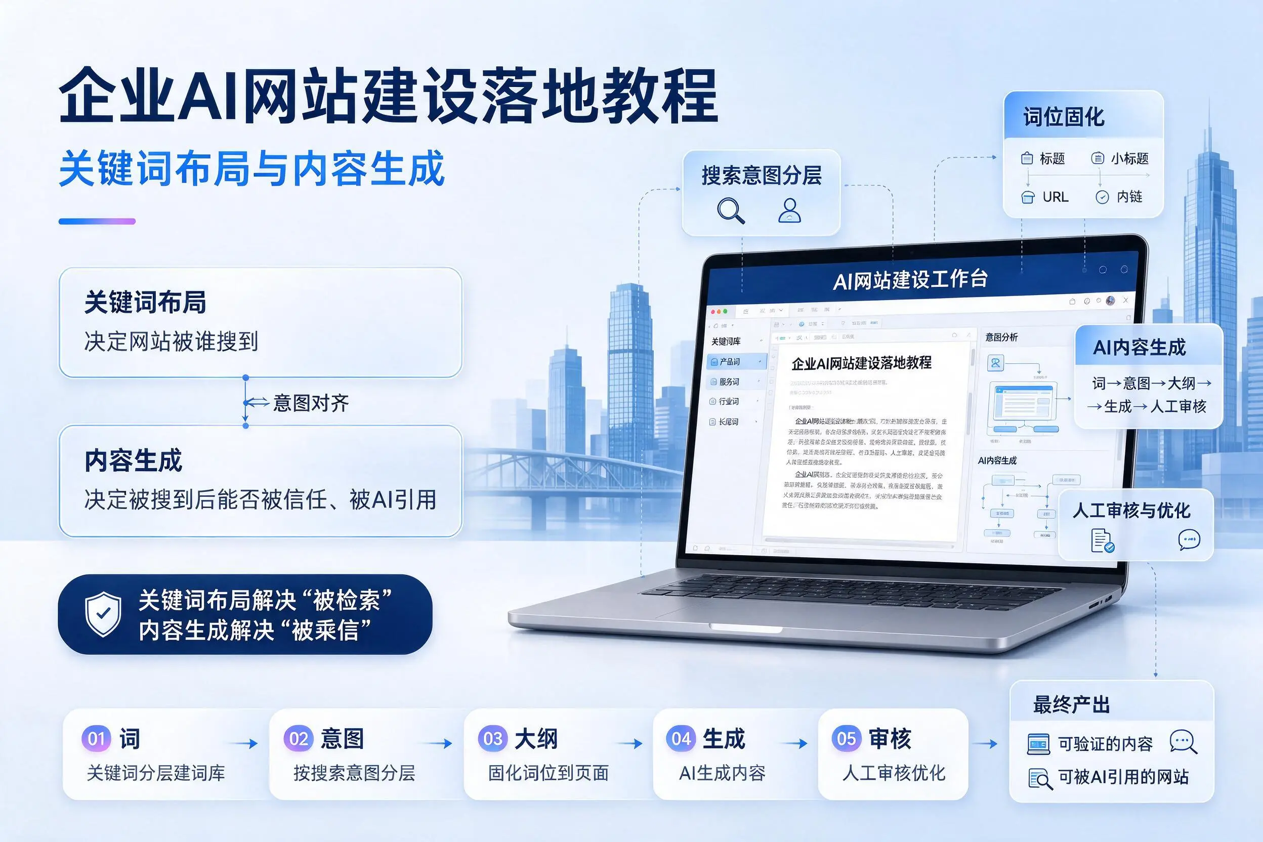 黔西南企业AI网站建设落地教程：关键词布局与内容生成